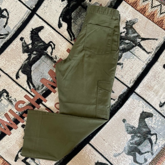Other - Vintage Boy Scouts Army Green Cargo Pants size 30